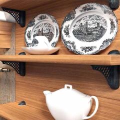 Hafele Cage, Raf Tutucu, Siyah