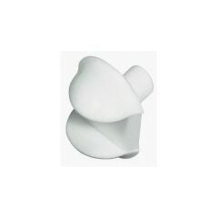 Hafele Cam Raf Pimi Plastik Beyaz 5/4mm (100 Adet)