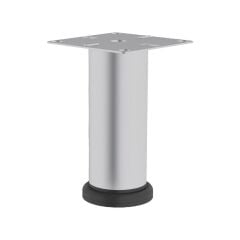 Hafele ALDEN 42 Gümüş Gri, 100 mm Mobilya Ayağı