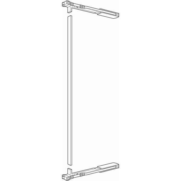 Hafele SWINGFRONT 20 FB Profil güm.renk. 2500mm