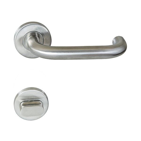 Hafele Kapı Kolu Seti Roland-Pro WC Mat Krom