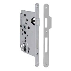 Hafele Barelli Gömme Kilit 55/20mm, Parlak Krom Renk