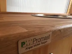 Ahşap Tezgah, Meşe, Masif Tezgah