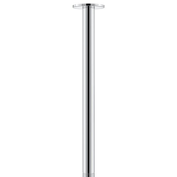 Hafele Tavandan Tepe Duş Kolu, Yuvarlak F, Krom