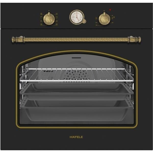 Hafele Vintage Fırın 8F 60cm Antrasit/Bronz