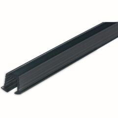 Hafele SLIDO 12 IF J Üst ray plastik, siyah 2m