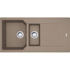 Franke Granit Eviye 1,5 Gözlü Damlalıklı Ubg 651-100 Oyster