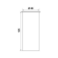 Hafele Diş Fırçalık Abstract II Parlak Krom Renk