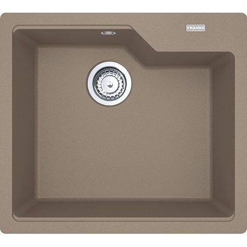 Franke Granit Eviye Tek Gözlü Damlalıksız Ubg 610-50 Oyster