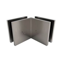 Hafele FORTIUS 03 Cam Tutucu C/C 90° Paslanmaz Çelik Renkli