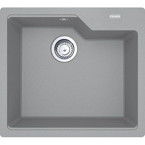 Franke Granit Eviye Tek Gözlü Damlalıksız Ubg 610-50 Stone Grey