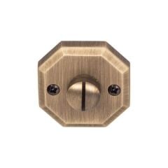 Hafele Köşeli Wc Kapı Kolu Rozeti 52mm, Antik Bronz Renk