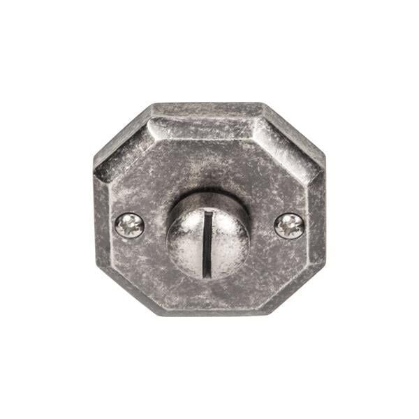 Hafele Köşeli Wc Kapı Kolu Rozeti 52mm, Antik Gümüş Renk
