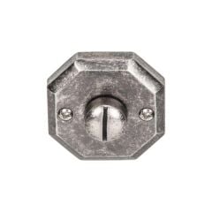 Hafele Köşeli Wc Kapı Kolu Rozeti 52mm, Antik Gümüş Renk
