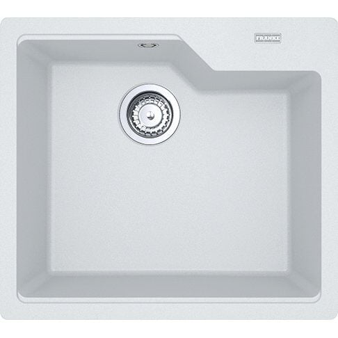Franke Granit Eviye Tek Gözlü Damlalıksız Ubg 610-50 Bianco