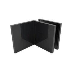 Hafele FORTIUS 02 Cam Tutucu D/C 90° Mat Siyah