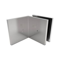 Hafele FORTIUS 02 Cam Tutucu D/C 90° Parlak Krom