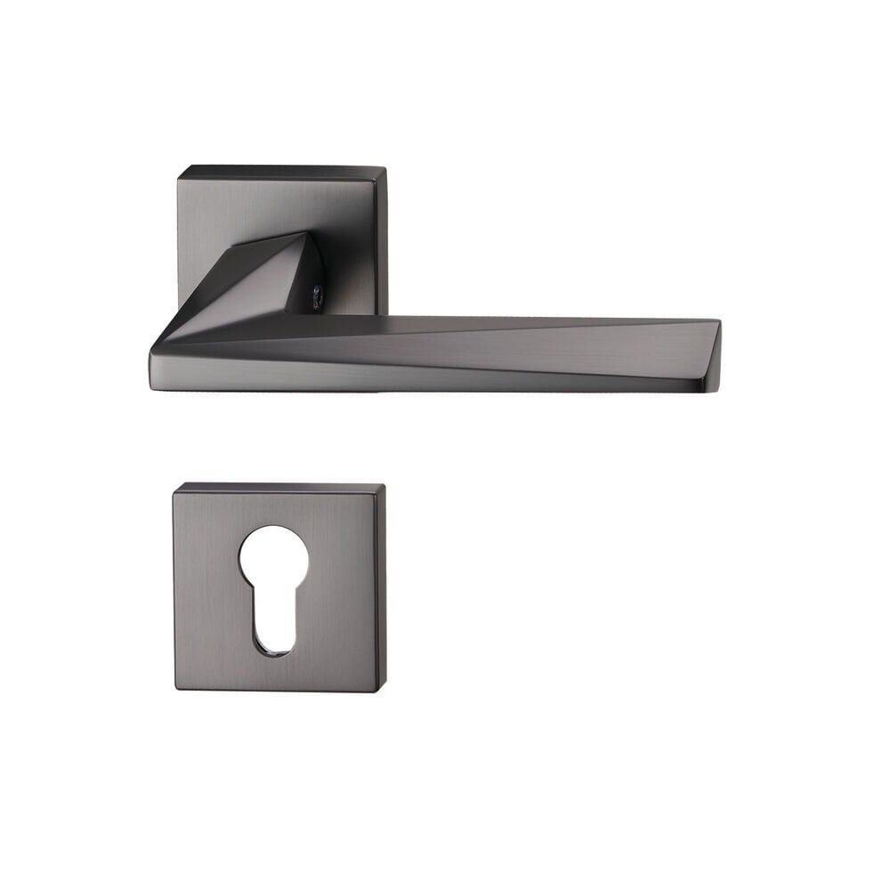 Hafele MARCEL PC (Barelli Tip) Titanyum Renk Kapı Kolu