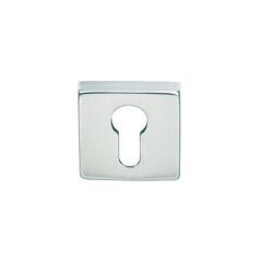 Hafele Kare Barelli Kapı Kolu Rozeti 50mm, Mat Krom Renk