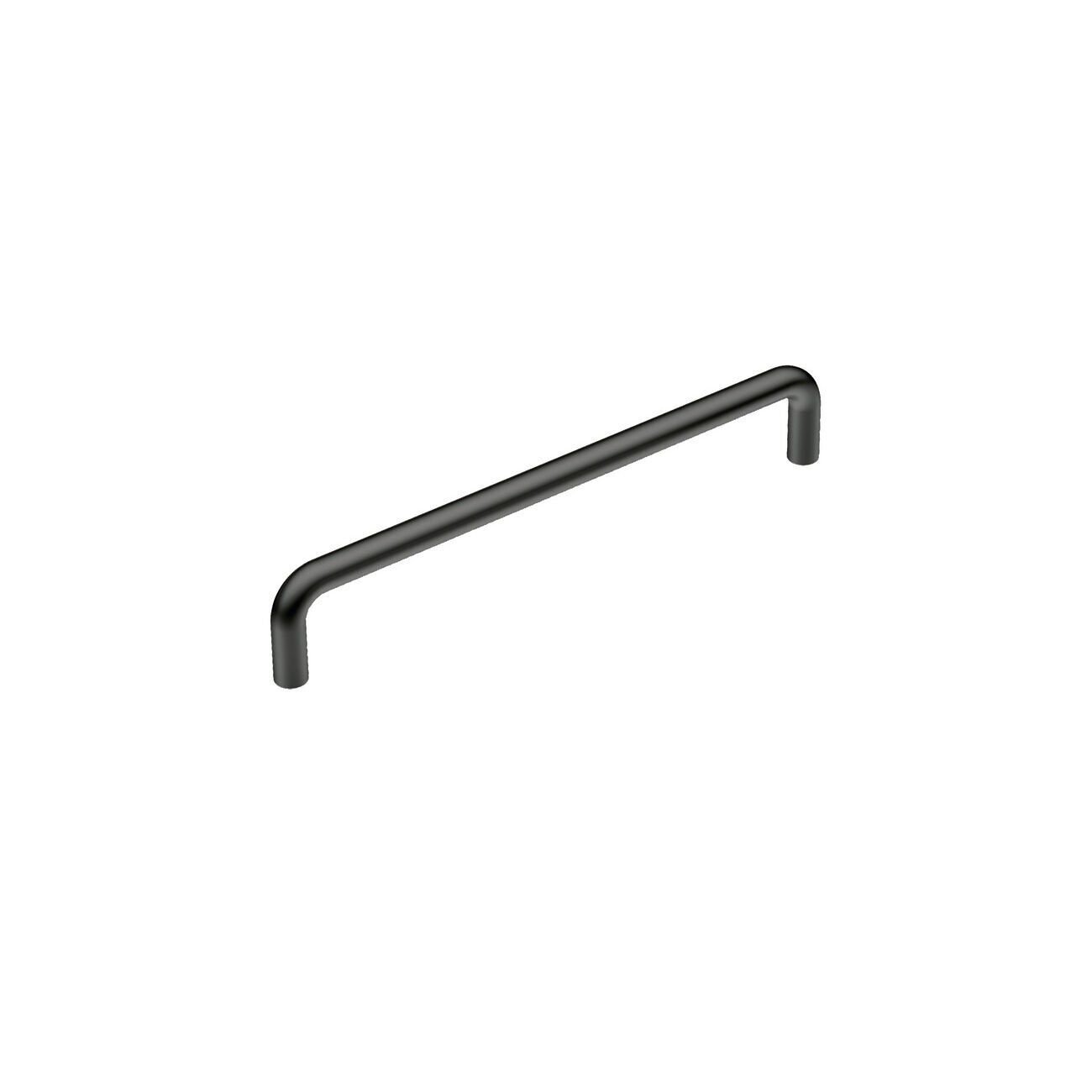 Hafele RYAN III Mat Siyah Çelik Mobilya Kulp (128 mm)