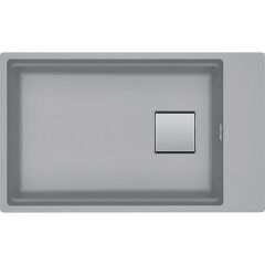 Franke Granit Eviye Tek Gözlü Damlalıksız KNG 110-62 Stone Grey
