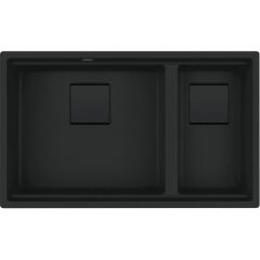 Franke Fragranit Evye Kubus Kng 120 Matt Black