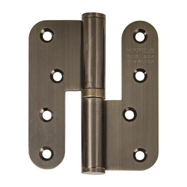 Hafele Yaprak menteşe antik bronz 100x88mm Sol