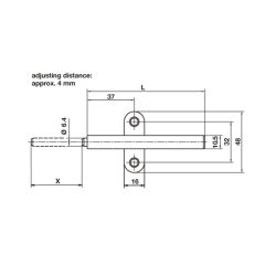 Hafele ODO Bas-aç Mekanizma Plastik Gri