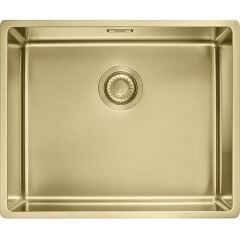 Franke Çelik Evye Mythos Masterpıece Bxm 210/110-50 Tek Gözlü Damlalıksız Gold