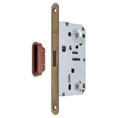 Hafele Manyetik Kilit Banyo Tipi (WC) 50/18mm Antik Bronz