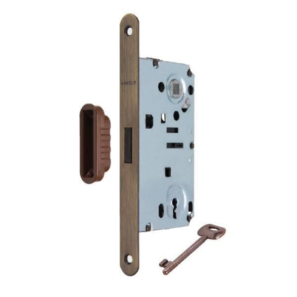 Hafele Manyetik Kilit Oda Tipi (CB) 50/18mm Antik Bronz