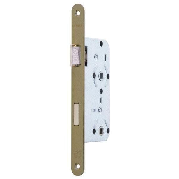 Hafele Gömme Kilit Banyo Tipi (WC) 55/18mm, Sol Yönlü Antik Bronz Renk