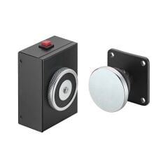 Hafele Entegre Serbest Bırakma Butonlu Manyetik Kapı Tutucu