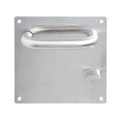 Hafele Çekme Kol Roland-Plate Wc Kol Seti Mat Paslanmaz Çelik