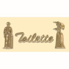 Hafele WC Figürü Engelsiz Köşeli Parlak Pirinç