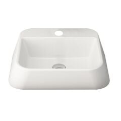 Hafele Banyo Lavabosu Lizarra 505x420mm Parlak Beyaz Renk