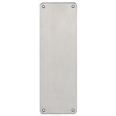 Hafele İtme Plakası 30x10cm Mat Paslanmaz Çelik Renk