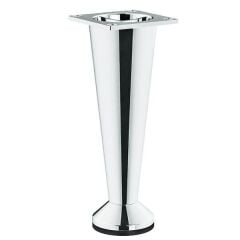 Hafele Helen Konik Mobilya Ayağı 50mm, Parlak Krom Renk