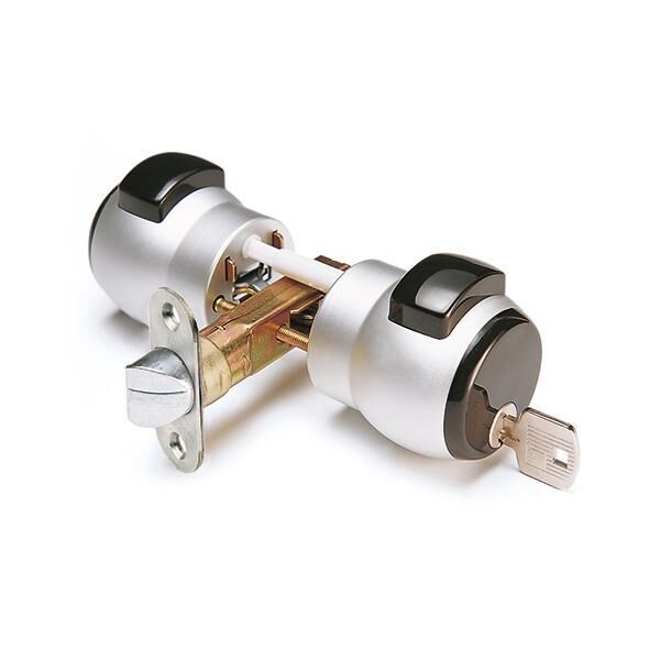 Hafele Nova Topuz Kilit Cam İçin Wc Gümüş Renk