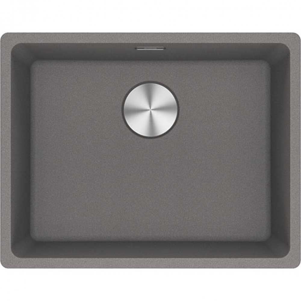 Franke Granit Eviye Tek Gözlü Damlalıksız Bx Maris Mrg 210/110-52 Stone Grey