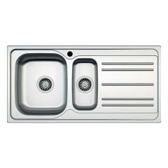 Hafele CAPUA06 Eviye Tezgah Üstü 1000x500mm Satin Sağ