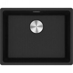 Franke Granit Eviye Tek Gözlü Damlalıksız Bx Maris Mrg 210/110-52 Nero