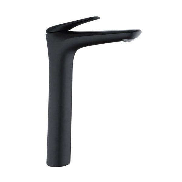 Hafele Lavabo Bataryası Zegna Yüksek Yüzeye Monte Mat Siyah