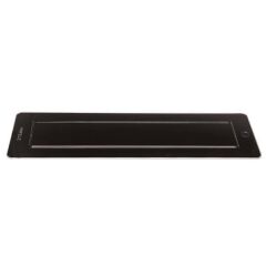 Hafele V-TURN Priz, 3priz/2USB5V, parlak siyah
