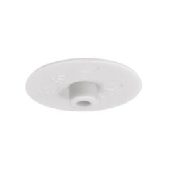 Hafele Minifix Kapak 15mm (500 Adet), Beyaz Renk