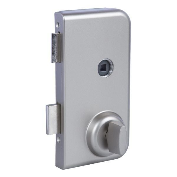 Hafele Cam Kapı Kilit (WC) 56/96mm Mat Paslanmaz Çelik Renk