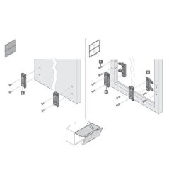 Hafele Free Fold Kapak Bağlantı Parçası