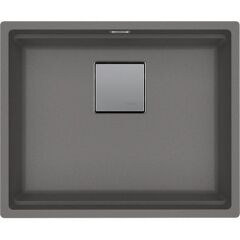 Franke Granit Eviye Tek Gözlü Kubus 2 KNG 110-52 Fragranite Stone Grey