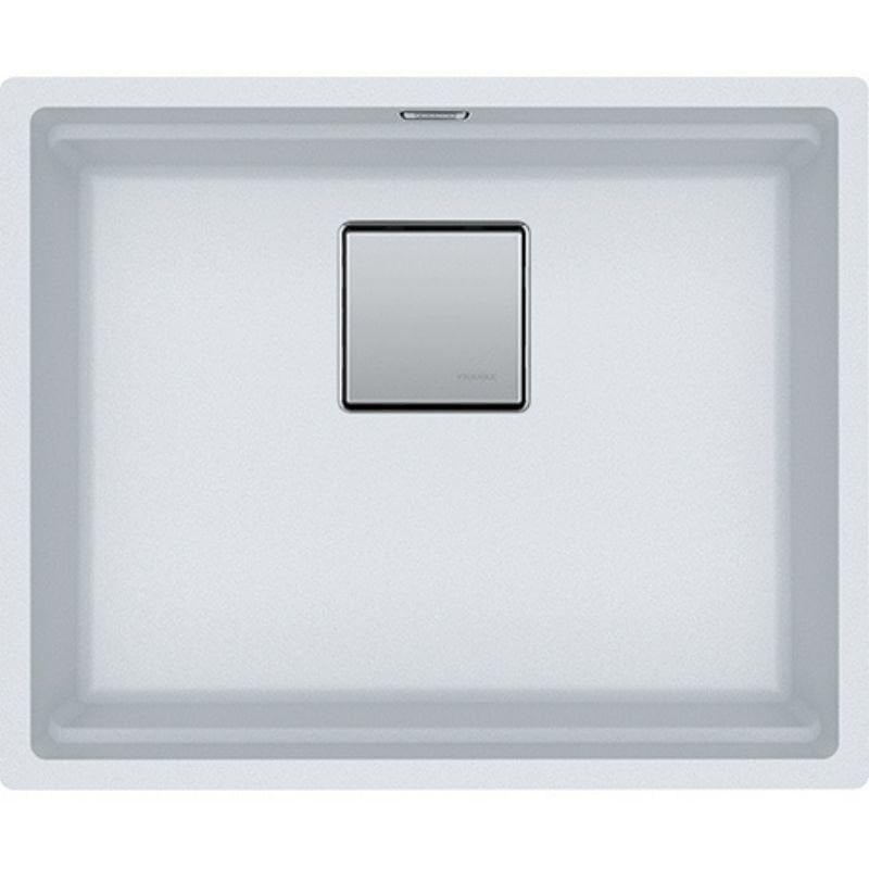 Franke Granit Eviye Tek Gözlü Kubus 2 KNG 110-52 Bianco