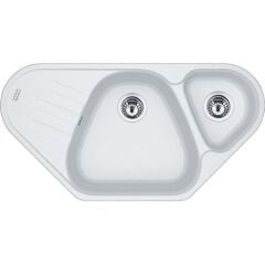 Franke Antea Köşe Granit Eviye AZG 661-E Bianco